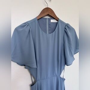 ASTR The Label Steel Blue Gown